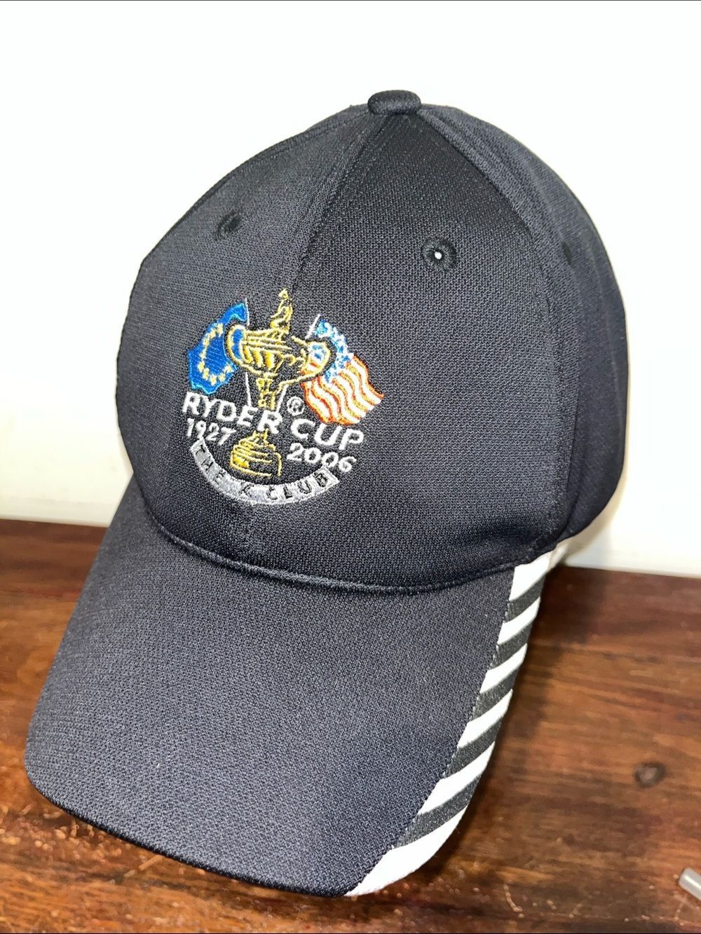 Ryder Cup Men's The K Club 1927-2006 Adjustable Strap Back Black Golf Hat Cap OS